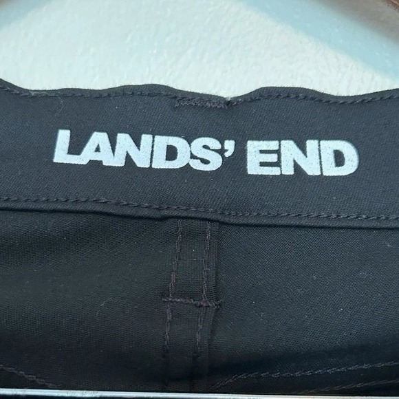 Lands End Womens Black Straight Leg Jeans Mid Rise Petite Size 10P - Picture 8 of 8